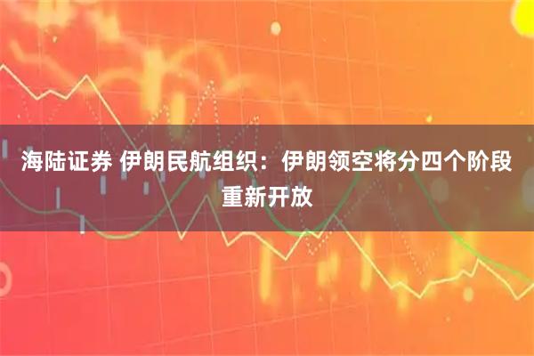 海陆证券 伊朗民航组织：伊朗领空将分四个阶段重新开放